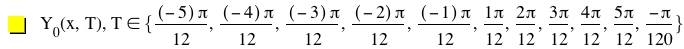 function(Y_0,x,T),in(T,set([-5]*pi/12,[-4]*pi/12,[-3]*pi/12,[-2]*pi/12,[-1]*pi/12,1*pi/12,2*pi/12,3*pi/12,4*pi/12,5*pi/12,-pi/120))