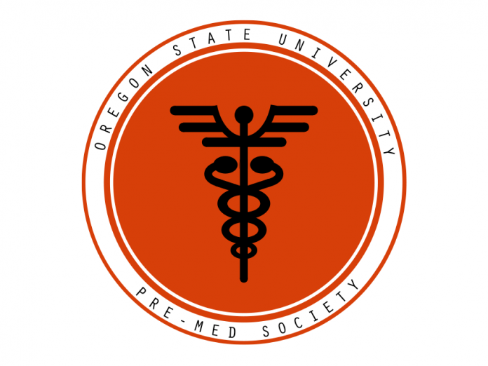 The OSU Pre-Medical Society logo.