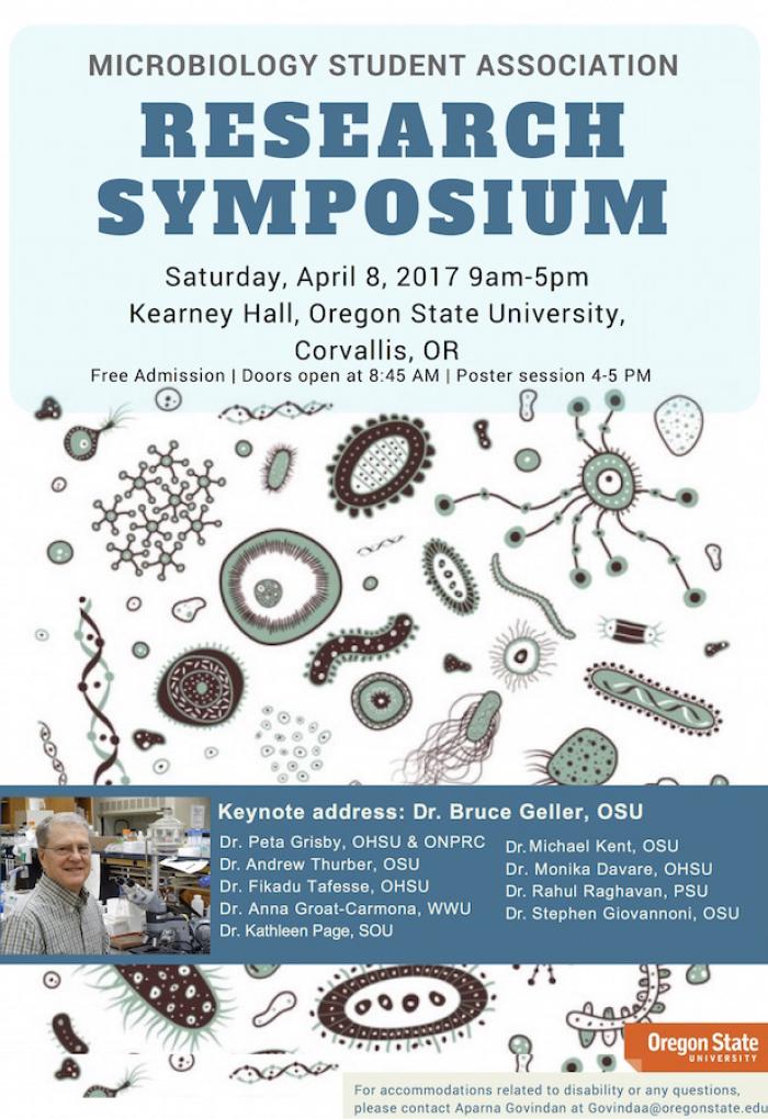 MSA Research Symposium poster