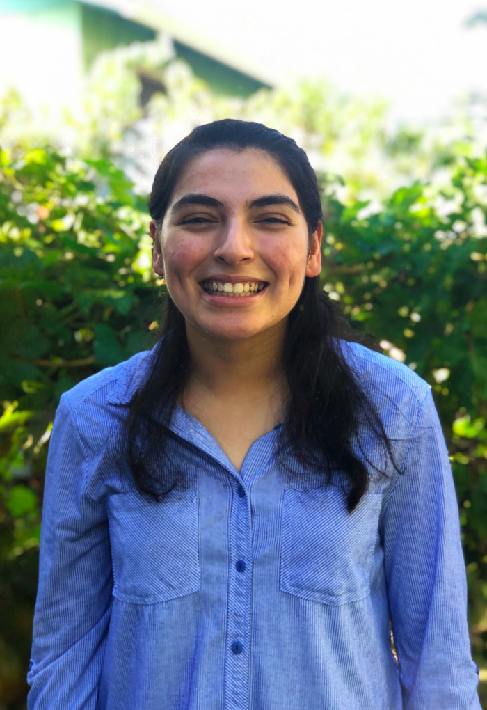 Maria Robelo, a biohealth sciences major, is a peer mentor at Beaver Connect.