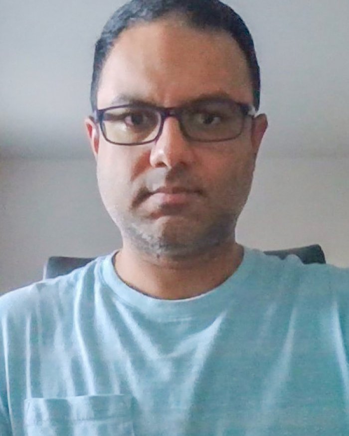 Sanjay Ramprassad indoors
