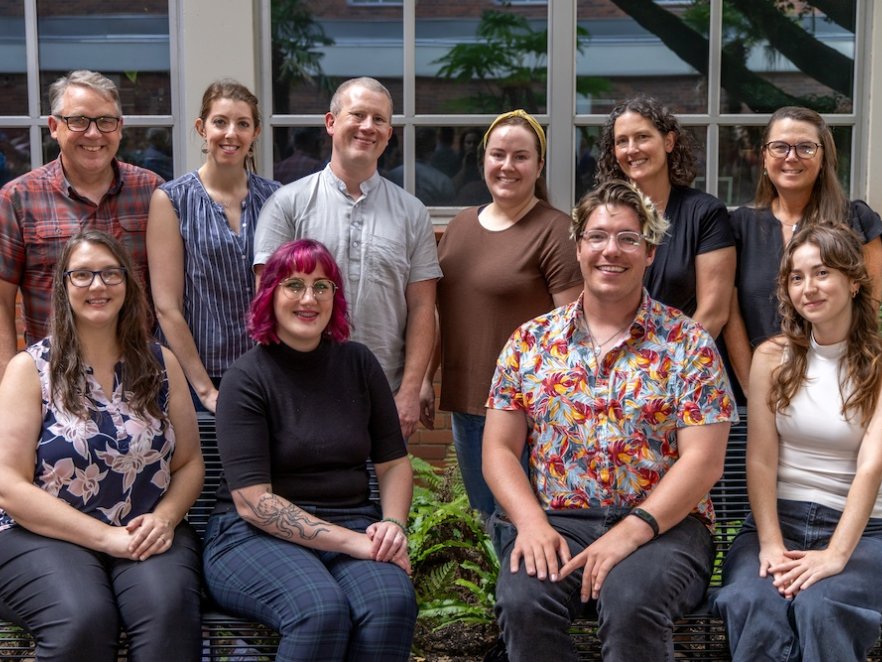 Group photo of advising team in OSU's Department of Integrative Biology